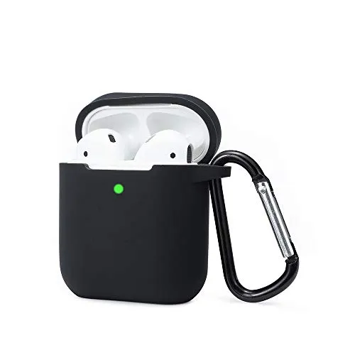 Case de Silicona para AirPods 1, 2 y 3 + Sujetador metálico. - Vista 1